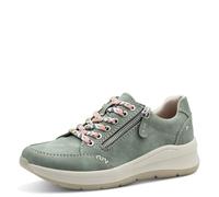 Jana Wald Lace Zip Sage green Womens lacing shoes 23780-44-701 in a Plain Man-made in Size 39