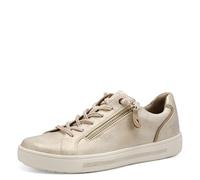 Soft Line Womens Shoes Beige Adults Ladies Lace Up Zip Wide Fit Jenny SIZE