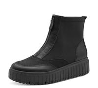 Tamaris Comfort Women’s Boots with Removable Footbed, Water-Repellent, Black Nappa, UK Size 8