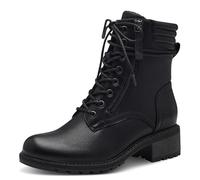 Jana Women’s Lace-Up Ankle Boots with Block Heel Vegan