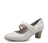 Jana Women’s Mary Jane Pumps Vegan, Beige/Gold, 6,5 UK