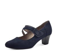 Jana Women’s Mary Jane Pumps Vegan, Navy, 7,5 UK