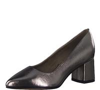 Jana Women’s Pumps Elegant Pointed Wide H Extra Width, Pewter, 6 UK