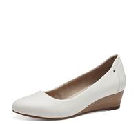 Jana Women's 8-22376-42 Pumps, White, 5 UK