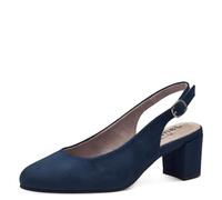 Jana Women’s Slingback Pumps with Adjustable Strap Vegan, Navy, 3,5 UK