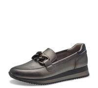 Jana Women’s Slip-On Sneakers Slip-On Vegan, Pewter, 4 UK