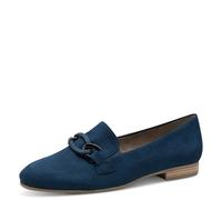 Jana Women’s Slip-Ons with Block Heel Vegan, Navy, 8 UK