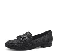 Jana Women’s Slippers Round Toe Vegan, Black, 5 UK