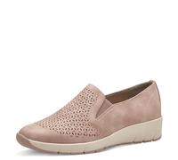 Jana Women’s Slippers with Wedge Heel Vegan, Rose, 5 UK