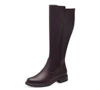 Jana Women’s Tall Boots Flat with Zip Vegan, Cognac, 4 UK