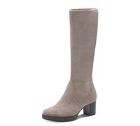 Jana Women’s Tall Boots with Heel with Zip Vegan, Pepper, 8 UK