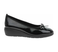 Jana Women's 8-22162-43 Ballerina, Black (Black Varnish), 3.5 UK