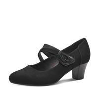 Jana Women’s Mary Jane Pumps Vegan, Black, 3,5 UK