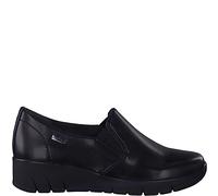 Jana Women's 8-24662-41 Loafer, Black Nappa, 6 UK