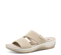 Jana Women's 8-27270-43 Mule, Beige/Gold, 3.5 UK