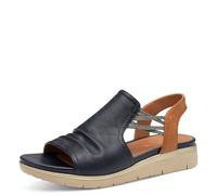 Jana Women's 8-28271-44 Sandals, Navy/tan, 6 UK