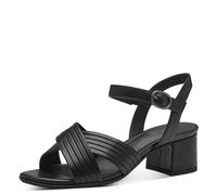 Jana Women's 8-28366-42 Heeled Sandal, Black, 4 UK