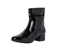 Jana Women's 8-8-25368-29-018 Ankle Boots, Black (Black Patent), 4 UK