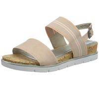 Jana Women's 8-8-28208-26 Flat Sandal, Pink, 6 UK