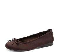 Jana Women's Ballet Flats with Bow Vegan Mocha 38