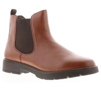 Jana Womens Chelsea Boots Jana Elasticated tan UK Size