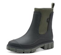 Jana Women's Coshy Damen Rubberboot Vegan Fashion Boot, Black Olive, 6 UK