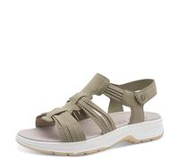 Jana Women's COSHY Flat 8-28660-46 Flat Sandals, SAGE, 41 EU
