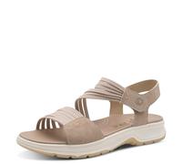 Jana Women's COSHY Flat 8-28661-46 Flat Sandals, Taupe/Peach, 39 EU