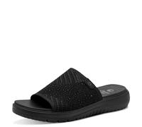 Jana Women's COSHY Mule Flat 8-27264-46 Flat Sandals, Black, 38 EU
