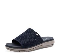 Jana Women's COSHY Mule Flat 8-27264-46 Flat Sandals, Navy, 38 EU