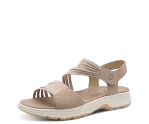 Jana Women's Coshy Sandal Flat 8-28661-46, Taupe Peach, 5 UK