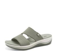 Jana Women's COSHY Wedge/Plat Mule 8-27270-43 Sandals with Heel, SAGE, 37 EU