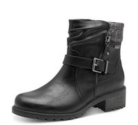 Jana Women's Damen Boot Flat Tex + Vegan Fashion, Black, 6.5 UK