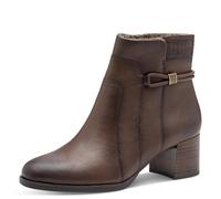 Jana Women's Damen Boot Heel Vegan Fashion, Cognac, 5 UK