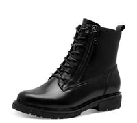 Jana Women's Damen Lace Boot Flat Fashion, Black, 3.5 UK