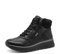 Jana Women's Damen Lace Boot Flat Tex + Vegan Fashion, Black, 6.5 UK