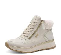 Jana Women's Damen Lace Boot Flat Tex + Vegan Fashion, Ivory, 7.5 UK