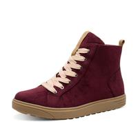 Jana Women's Damen Sneaker High Vegan Fashion Boot, Bordeaux, 6 UK