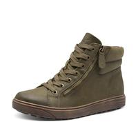 Jana Women's Damen Sneaker High Vegan Fashion Boot, Khaki, 6 UK