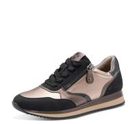Jana Women's Damen Sneaker Laced, Black Pewter, 6 UK