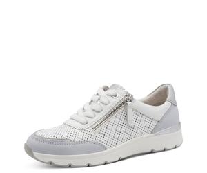 Jana Women's Damen Sneaker Low 8-23703-46, White Blue, 5 UK