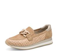 Jana Women's Damen Sneaker Slip On Vegan 8-24766-42, Lt Natural, 3.5 UK