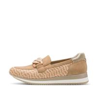 Jana Women's Damen Sneaker Slip On Vegan 8-24766-42, Lt Natural, 9 UK