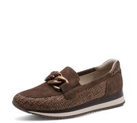 Jana Women's Damen Sneaker Slip On Vegan 8-24766-42, Mocca Comb, 5 UK