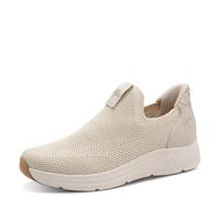 Jana Women's Damen Sneaker Slip On Vegan 8-24768-46, Beige Gold, 3.5 UK