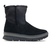 Jana Womens Fleece Lined Ankle Boots Black