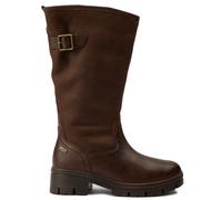 Jana Womens Fleece Lined Ankle Boots Brown