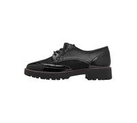 Jana Girls Patent Toe Shoes - Black - Size UK 4