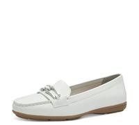 Jana Women's 8-24676-42 Loafer, White Silver, 6.5 UK
