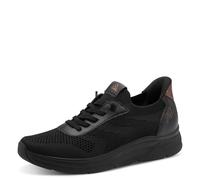 Jana Women's Low Vegan 8-23777-46 Trainers, Black/Copper, 40 EU
